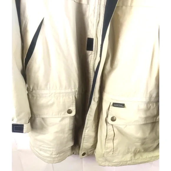 Pacific Trail Mens 4 X Large Tan Fleece Lined Jacket Outdoor Wear London Fog - Picture 4 of 11